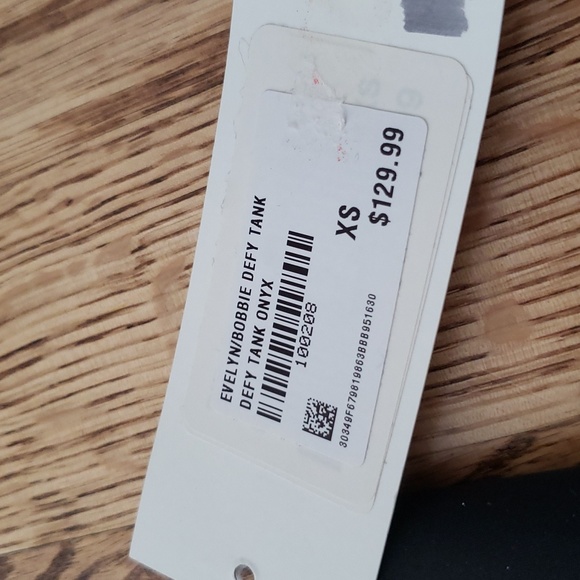 (XS) NWT Evelyn Bobbie Forever Yours Lingerie Defy Onyx Shapewear Tank Support - Picture 4 of 11